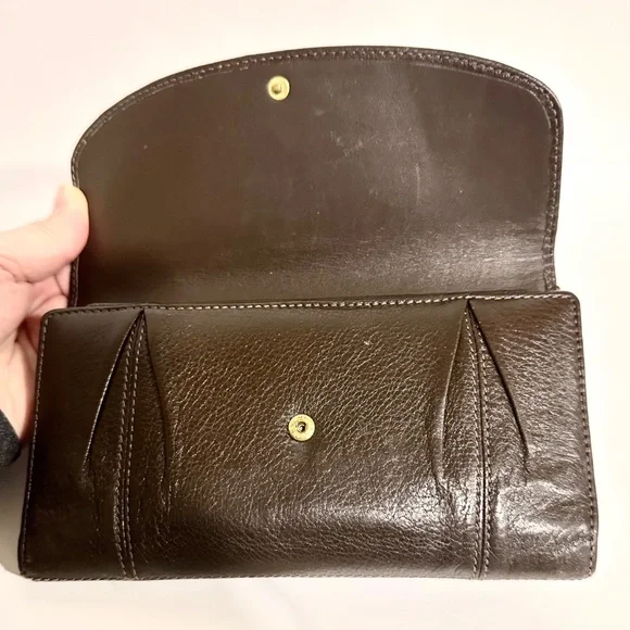 Coach Madison Wallet Brown Leather - Picture 9 of 10